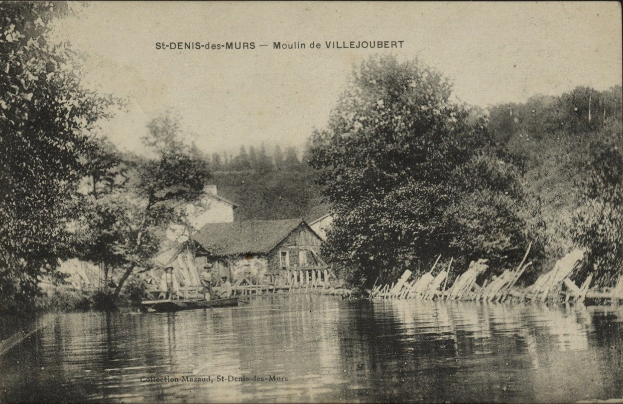 REGARDS D&rsquo;AUTREFOIS : Moulin de Villejoubert